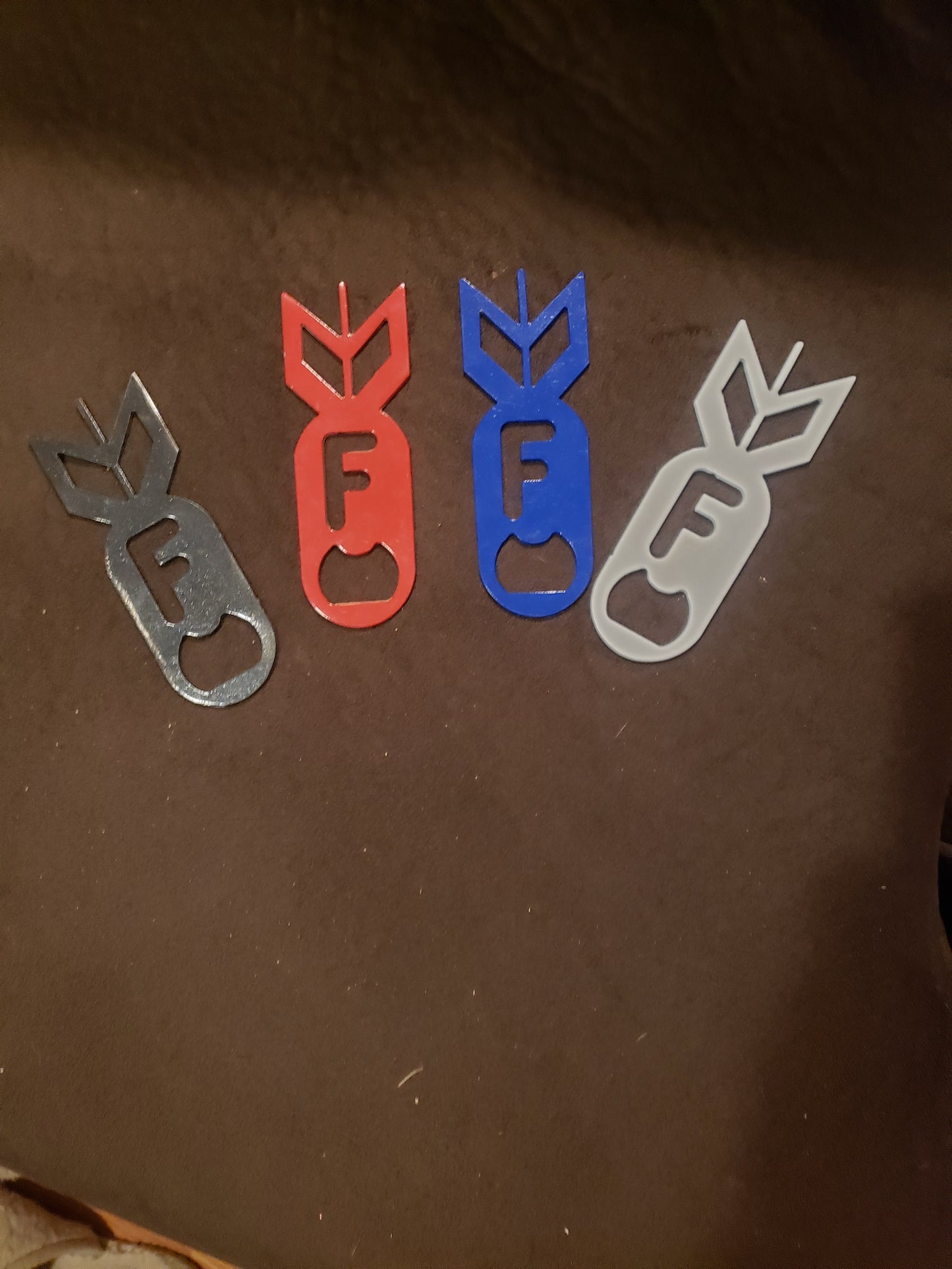 F bomb bottle openers