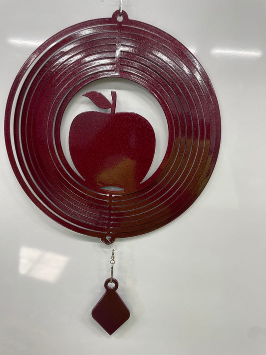 10 inch apple wind spinner